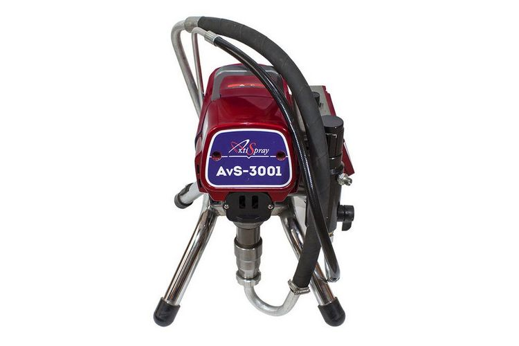 Аппарат окрасочный AktiSpray AvS-3001, комплект 3,0 л/мин, 230 бар, 1600 Вт, 220 В, 50 Гц
