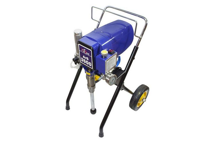 Аппарат окрасочный AktiSpray AvS-3500, комплект 3,5 л/мин, 200 бар, 1500 Вт, 220 В, 50 Гц