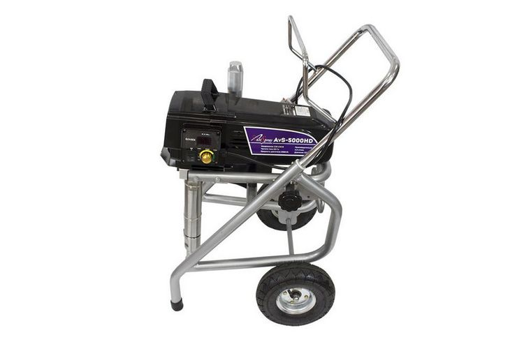 Аппарат окрасочный AktiSpray AvS-5000HD, комплект 5,0 л/мин, 230 бар, 2000 Вт, 220 В, 50 Гц