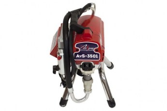 Аппарат окрасочный AktiSpray AvS-3501, комплект 3,5 л/мин, 230 бар, 2800 Вт, 220 В, 50 Гц