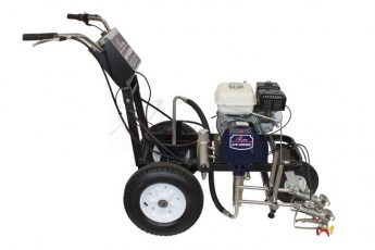Разметочная машина AktiSpray AvS-4002DR, комплект на 2 пистолета 4,0 л/мин, 230 бар, бензин