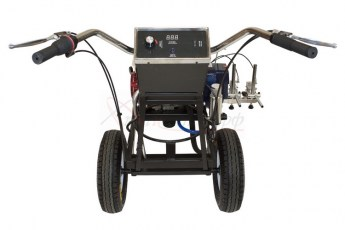 Разметочная машина AktiSpray AvS-4002DR, комплект на 2 пистолета 4,0 л/мин, 230 бар, бензин